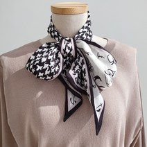 바비수 앙코유 맥시 롱타이 스카프