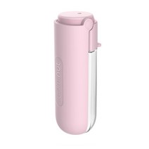 리치독스 강아지 접이식 휴대용 물통 420ml, 핑크, 1개