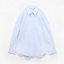 미쏘 여성용 베이직 오버핏 셔츠
