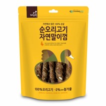 자연애 강아지 순오리고기 자연말이껌 200g, 오리고기맛, 1개