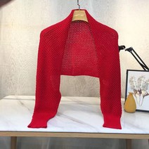 여성용 아티렐 커프스 그물 바람막이 작은숄