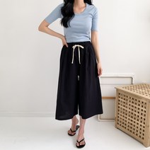 헤이진 여성용 7부 통바지