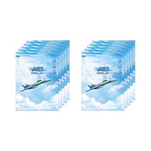 아이비스 남아용 초등3~6 좁은칸 알림장 11597, 전투기, 10개