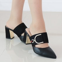 보가 리에뜨 슬리퍼 뮬 하이힐 7cm F03
