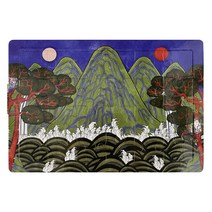 스마일시니어 3단계 프로그램 퍼즐, 24피스, 일월오봉도