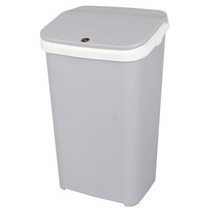 푸코 아니따 원터치 대형 휴지통 20L, 그레이, 1개