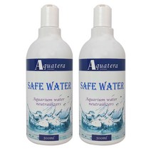 아쿠아테라 수족관 세이프워터 염소중화 물갈이제, 2개, 500ml