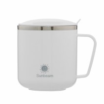 해피즈 뚜껑 스텐 머그컵 400ml, 1개