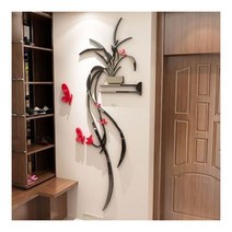 포인트 아크릴거울, 나비와난 중 (블랙 + 레드)