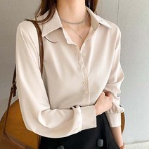 소니오 프레스까 투단추 긴팔셔츠 임부복