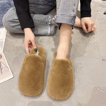 몬드스팟 여성용 니모 보들 털 슬리퍼 1cm YT_RB1004_AY
