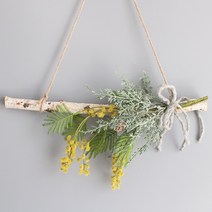 포근 가랜드 인테리어 소품, 옐로우