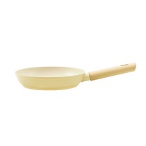 로이첸 IH 버터옐로 인덕션 프라이팬, 22cm, 1개