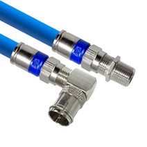 마하링크 고급형 RF 안테나 5C 꺾임 연장 동축 케이블, MLZ-RLAB030(블루)
