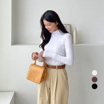 세컨그라운드 여성용 워머 반폴라 티셔츠