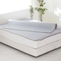 라뽐므 쏘쿨 3D 에어매쉬 여름 쿨매트 2종 세트, 아이스그레이