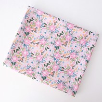 코튼빌 DTP 면20수 델피늄 꽃무늬 감성원단, 핑크