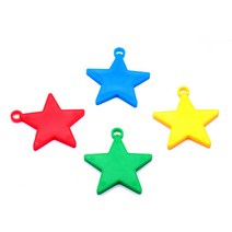 무드포인트 헬륨풍선 고정용 파티 소품 4종 세트, 별, 1세트