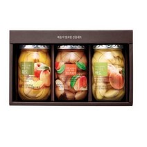 올가홀푸드 3색 복숭아병조림 선물세트, 1세트
