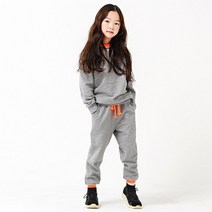 아동용 트레이닝 형광 상하의 세트