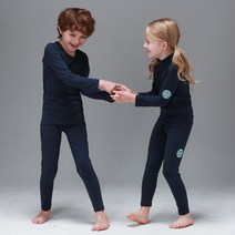 미니케이 아동용 에어로웜 보온기모 내의 상하세트