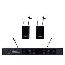 카날스 2채널 무선 마이크 시스템 + 핀형 2p 세트, BK-8200(시스템), BK-80B(핀형)
