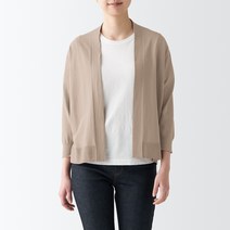 무인양품 여성용 강연 쇼트 가디건 BAD53ZZZ
