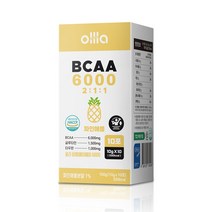 올라뉴트리션 BCAA 파우더 6000 파인애플 스틱, 1개, 100g