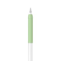 뷰씨 실리콘 안티슬립 그립 홀더 슬림 케이스 애플펜슬 1 / 2세대, 아보카도, 1개