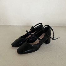 슈가펀 베이커 메리제인 스트랩 펌프스 5cm