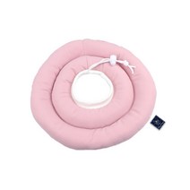 딩동펫 반려동물 스토퍼 넥쿠션 핑크 L, 1개