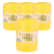 쎄비 루피 종이실 4p, 46 노랑, 100m