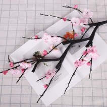 소니오 올리버 장식 꽃꽃이 매화 실내 조화, 03 분홍 매화