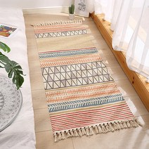 파라다이소 장식장 태슬 매트 거실장 TV 캐비닛 덮개 테이블러너, 13타입, 50 x 80 cm