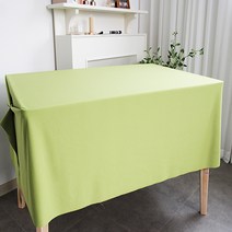 로고앤테이블 행사용 무지 방수 테이블보, 올리브그린, 330 x 155 cm