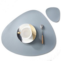 북유럽스타일 식탁매트, 11 라이트 블루, 440 x 370 mm