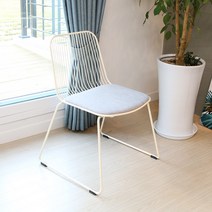아르테 인테리어 디자인 철제 의자, 핑크