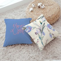 상상후 디자인 양면 인테리어 쿠션커버