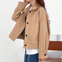 부루앤쥬디 여성용 루즈핏 클라라 자켓