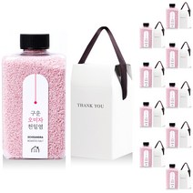 소금공장 구운 오미자 천일염 선물박스포함, 330g, 10개