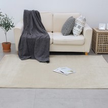 쉐브론 극세사 러그