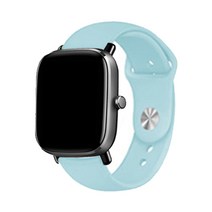 어메이즈핏빕 gts 2mini 스트랩 실리콘 밴드, 스카이블루