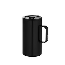텀스 홀릭 스텐머그 550ml, 블랙, 1개