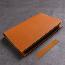 아바 사피아노 일반형 북커버 XL, 캐롯 오렌지(북커버), 랜덤발송(북마크), 1개