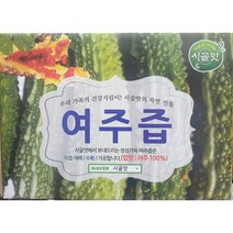 시골맛 여주즙, 60개, 90ml