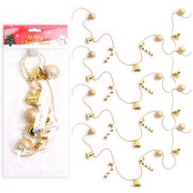 파티해 트리장식 라인 오너먼트 5p, 골드