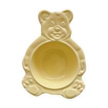 러블리 곰돌이 베어볼 접시, 옐로우, 1개