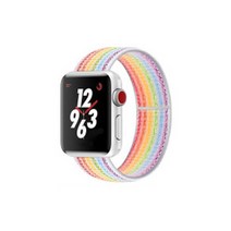 스마트워치 스트랩 스포츠루프 밴드 42/44mm, 레인보우