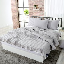 샐리 고밀도 순면 피그먼트 스프레드, 그레이