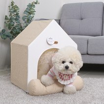 레드퍼피 반려동물 해피 하우스, 체크베이지